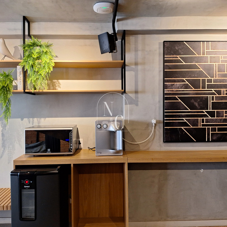 Studio contemporâneo no coração do Rio