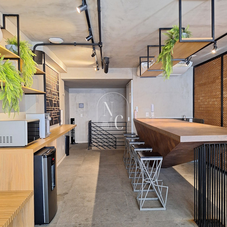 Studio contemporâneo no coração do Rio