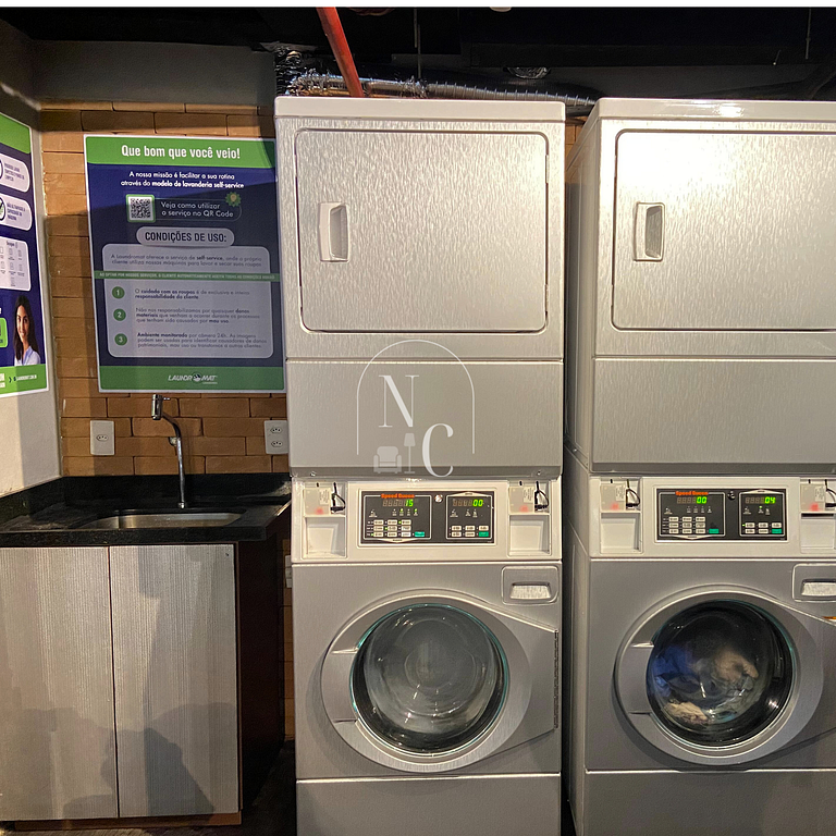 Studio c/ Piscina Academia - SDU/Cinelândia