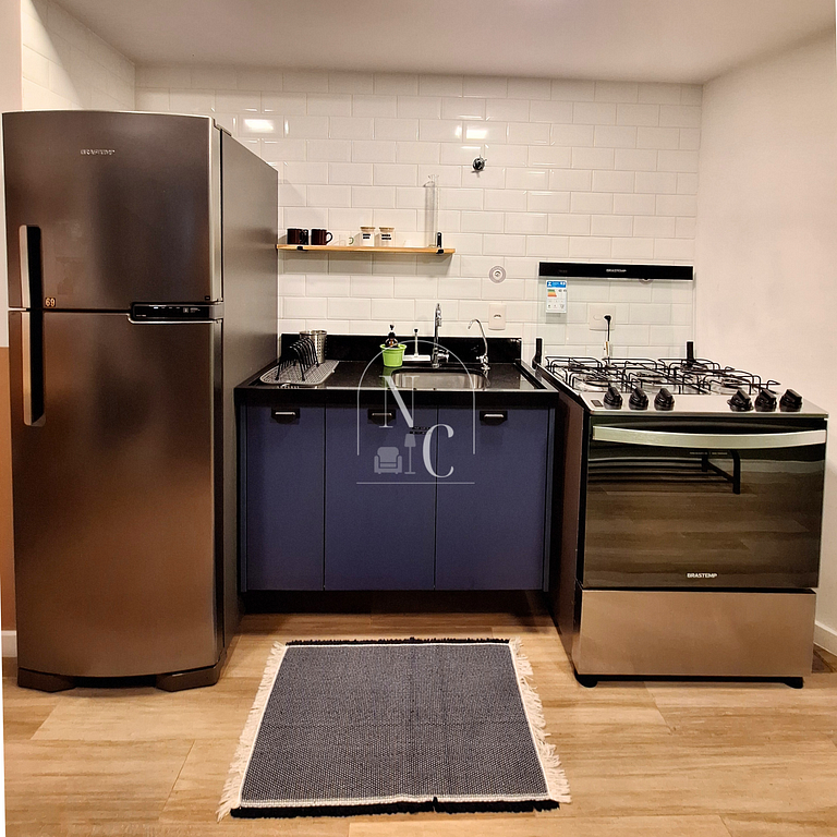 Cool studio with pool in downtown RJ
