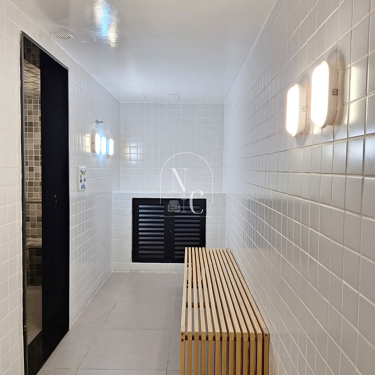 Studio moderno - Acad/Sauna / Metrô Carioca
