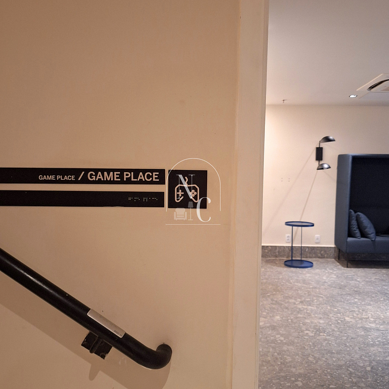 Studio moderno - Acad/Sauna / Metrô Carioca