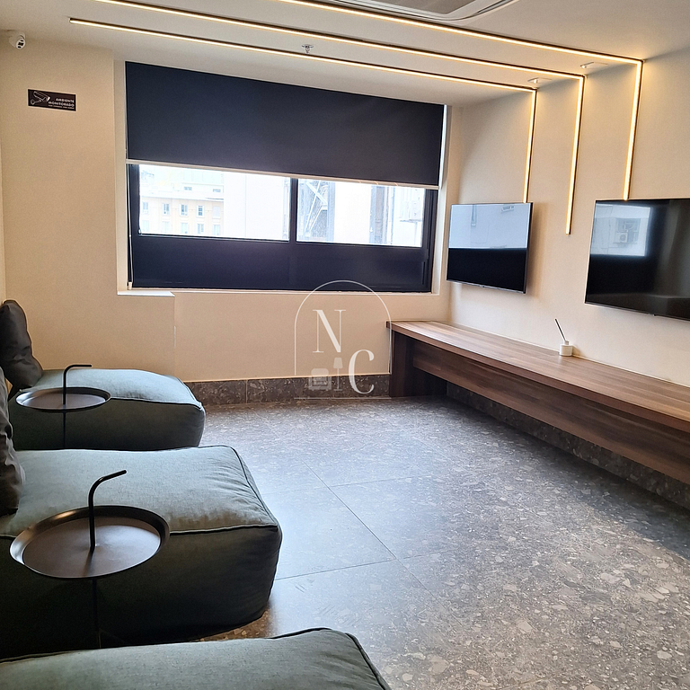 Studio moderno - Acad/Sauna / Metrô Carioca