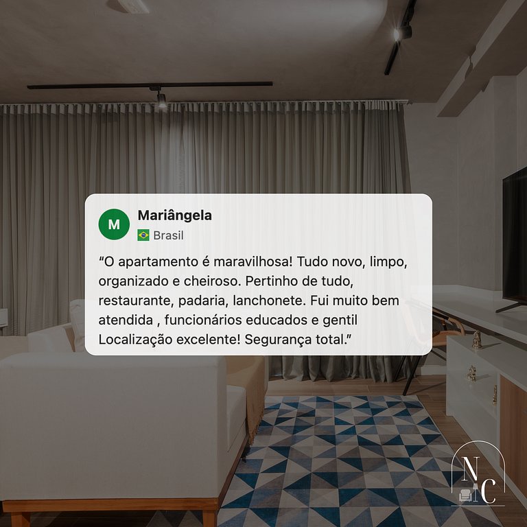 Studio Moderno Infraestrutura completa com Piscina
