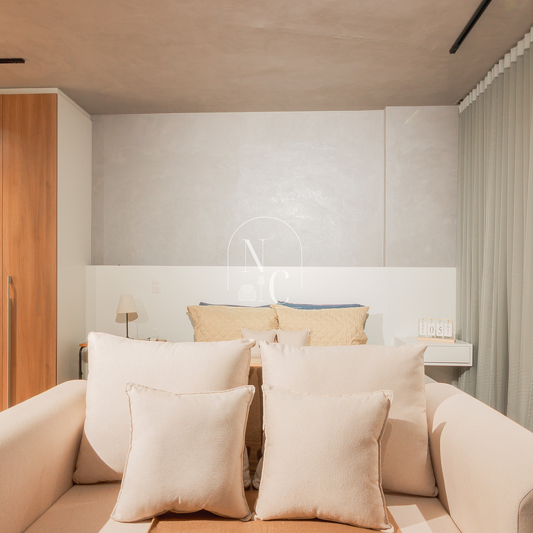 Studio Moderno Infraestrutura completa com Piscina