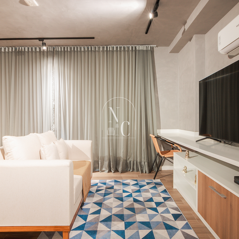 Studio Moderno Infraestrutura completa com Piscina