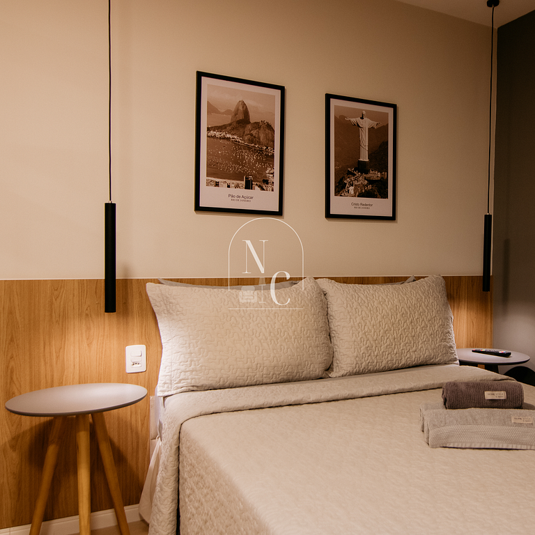 Cozy Studio | Gym, Rooftop & Near US Consulate