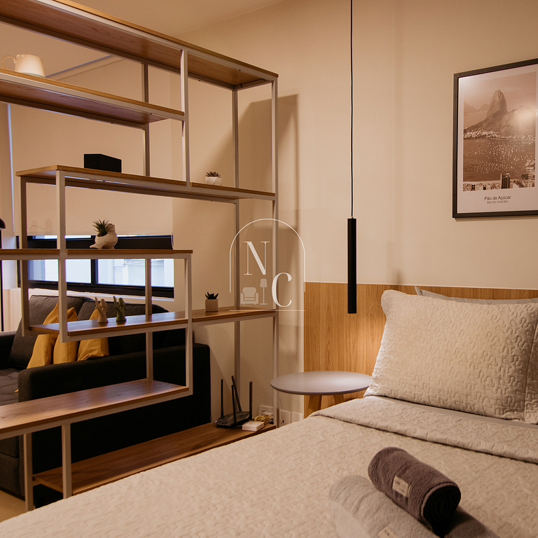 Cozy Studio | Gym, Rooftop & Near US Consulate