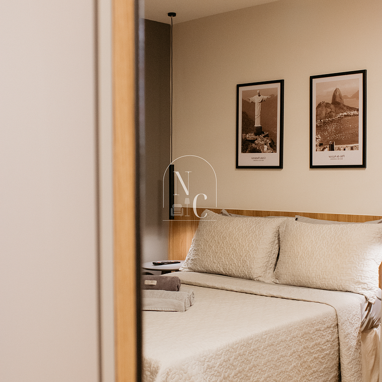Cozy Studio | Gym, Rooftop & Near US Consulate