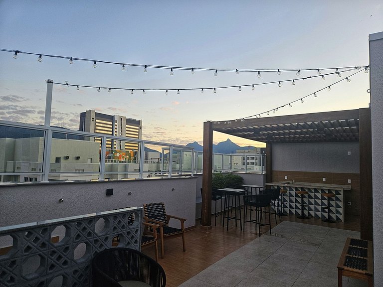 Apê 2 Quartos novo - Piscina e infra completa