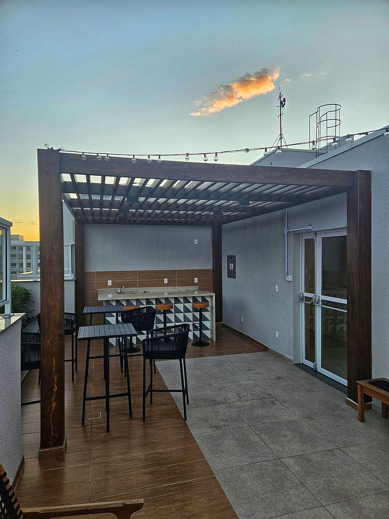 Apê 2 Quartos novo - Piscina e infra completa