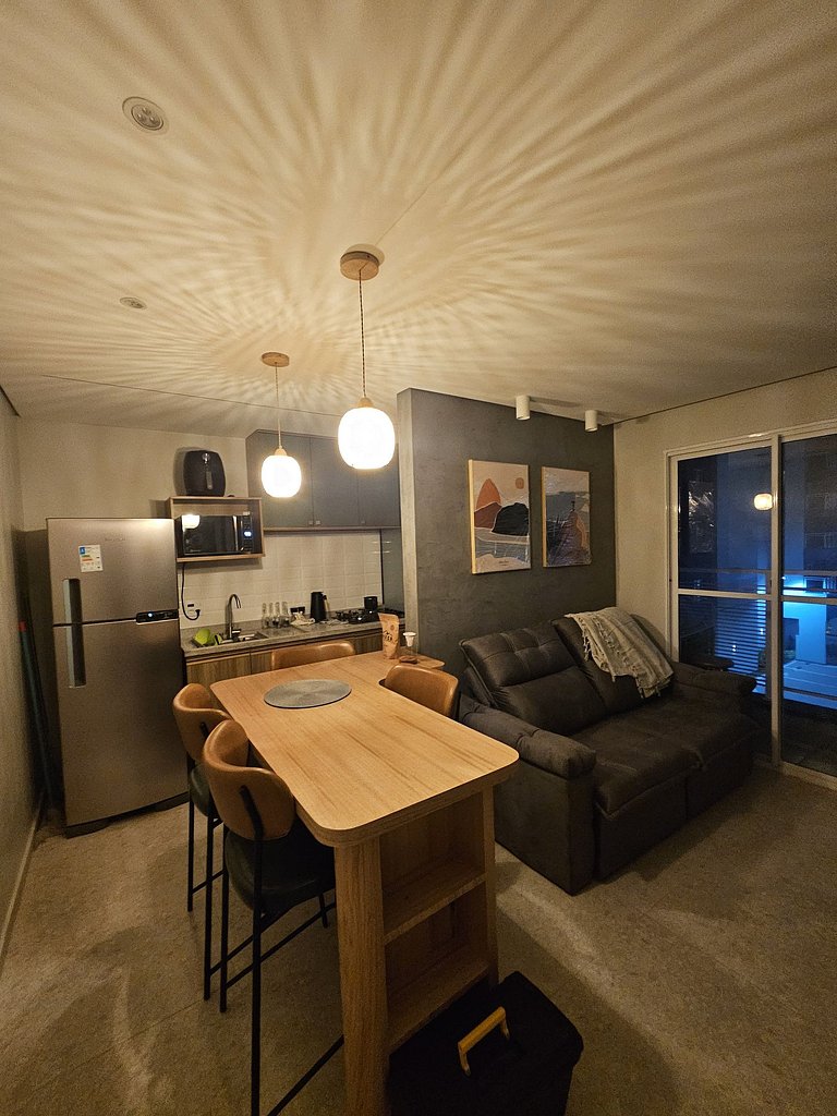 Apê 2 Quartos novo - Piscina e infra completa