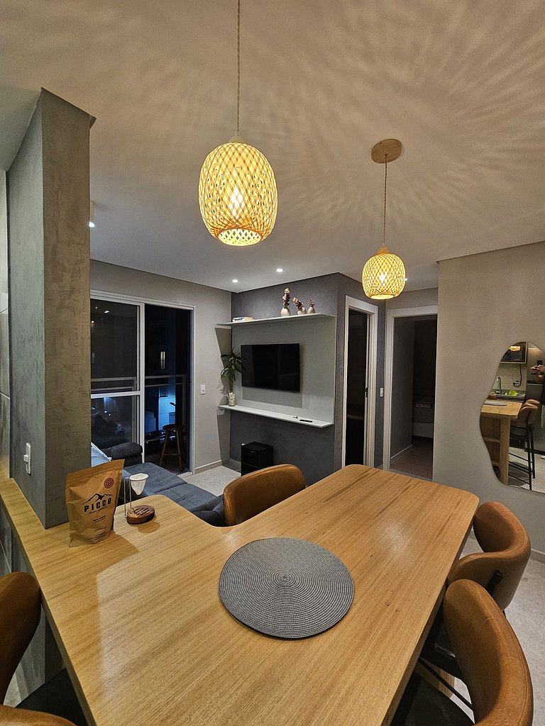 Apê 2 Quartos novo - Piscina e infra completa