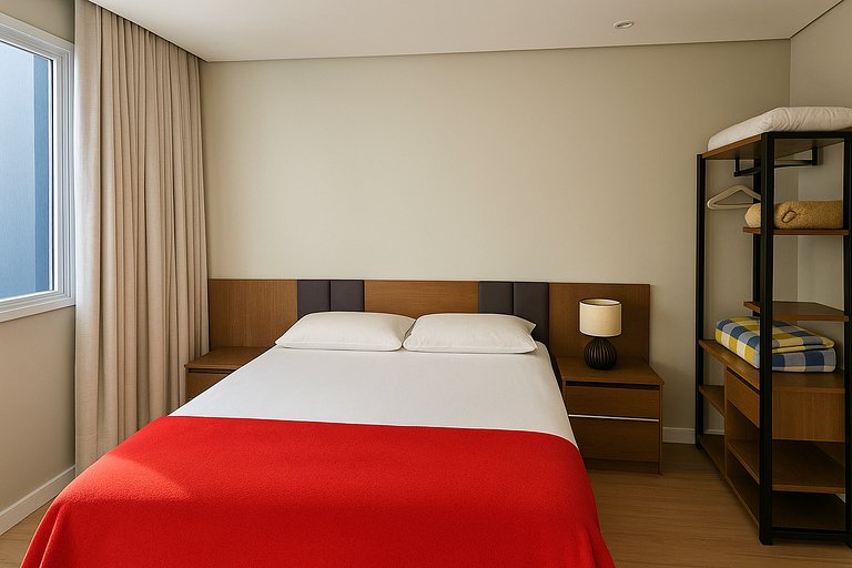 Apê 2 Quartos novo - Piscina e infra completa