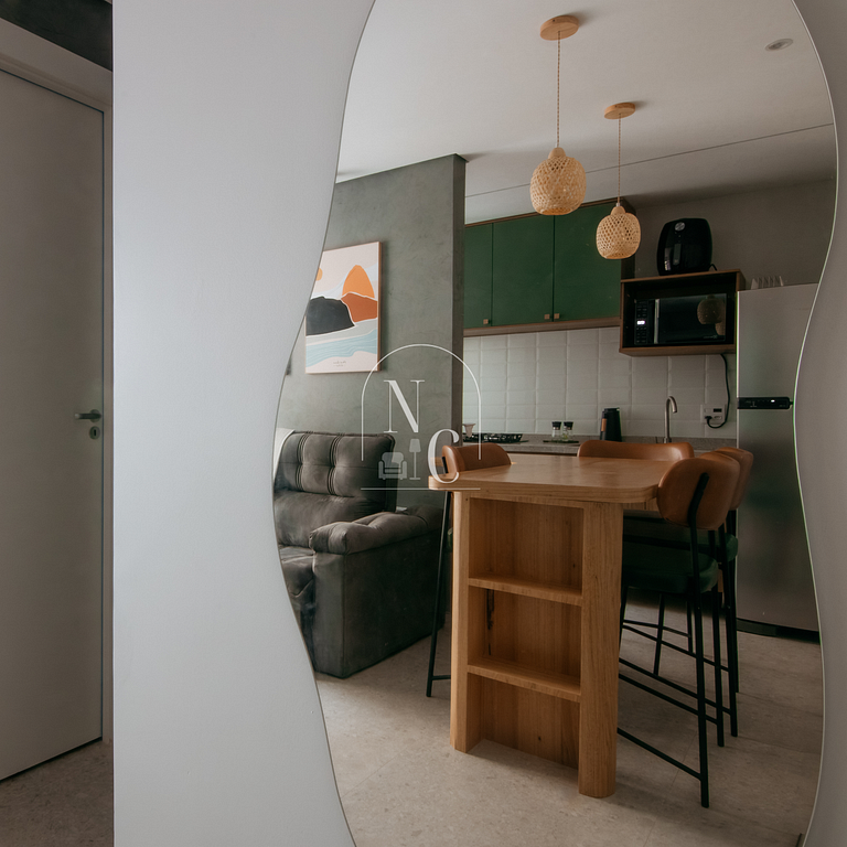 Apê 2 Quartos novo - Piscina e infra completa