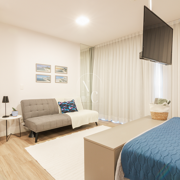 Studio avec vue sur Arcos da Lapa - piscine et salle de spor