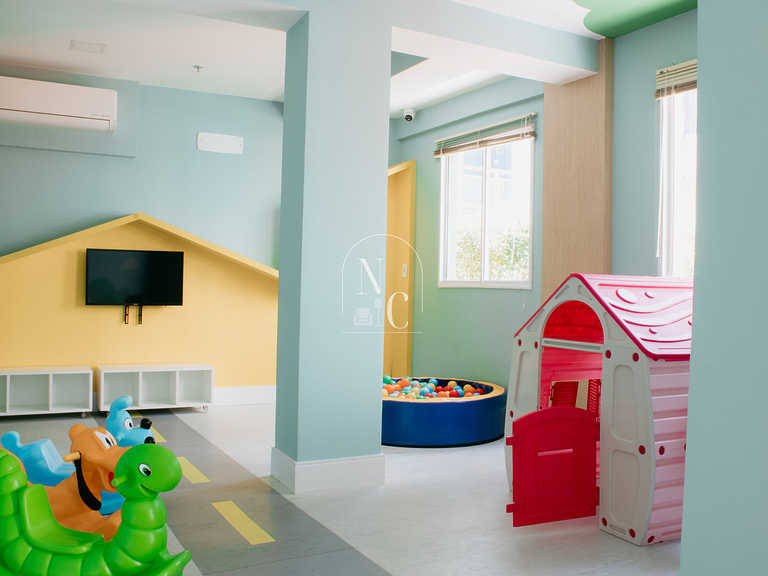 Apê 2 Quartos novo - Piscina e infra completa