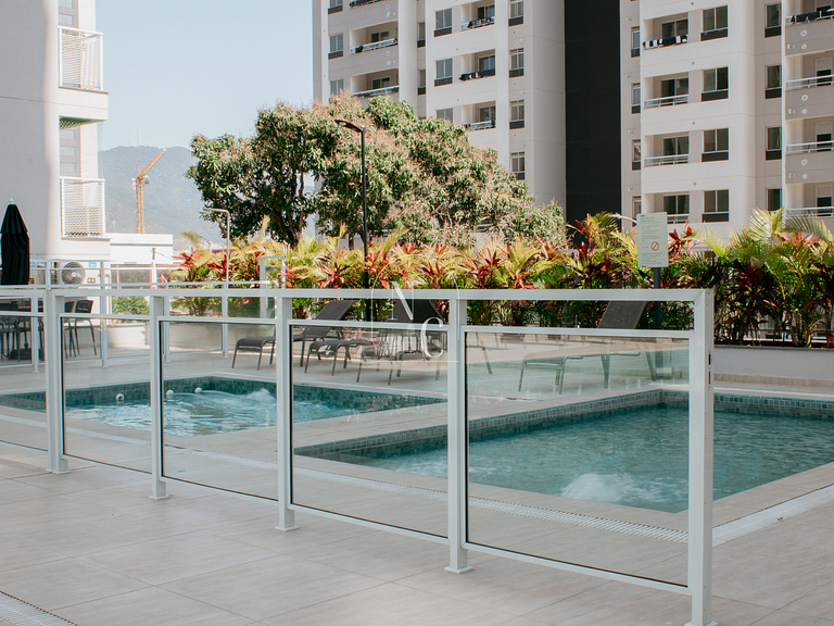 Apê 2 Quartos - Piscina e infra completa