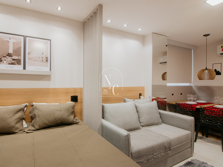 Studio spacieux et confortable au centre de Rio de Janeiro.