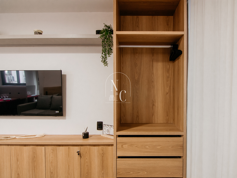 Studio Novo - Metrô Carioca c/ Sauna e Academia
