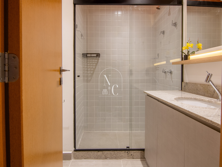 Studio Novo - Metrô Carioca c/ Sauna e Academia
