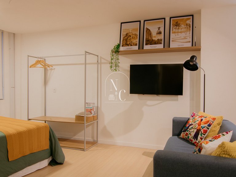 Spacious and comfortable studio in the center of Rio de Jane