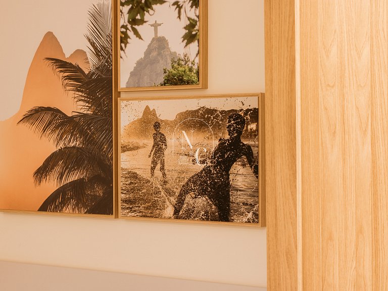 Studio moderno - Acad/Sauna / Metrô Carioca