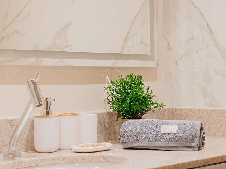 Studio moderno - Acad/Sauna / Metrô Carioca