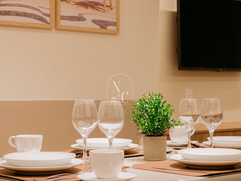 Studio moderno - Acad/Sauna / Metrô Carioca