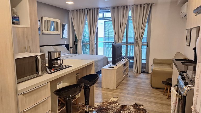 Studio contemporâneo no coração do Rio