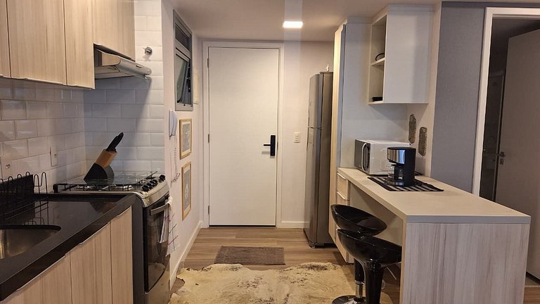 Studio contemporâneo no coração do Rio