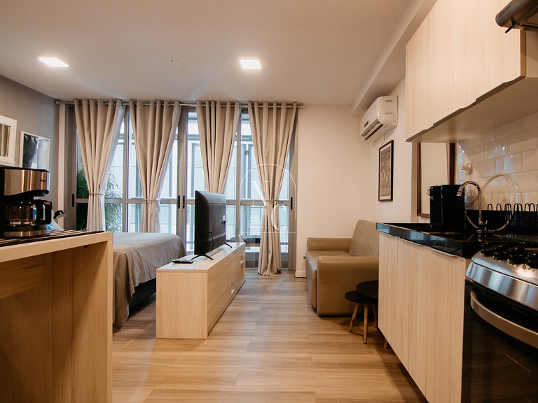 Studio contemporain au cœur de Rio Lapa/Centro