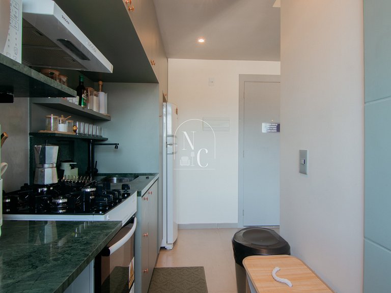 Apartamento completo próximo a rodoviária e VLT