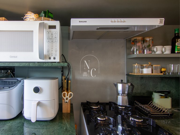 Apartamento completo próximo a rodoviária e VLT