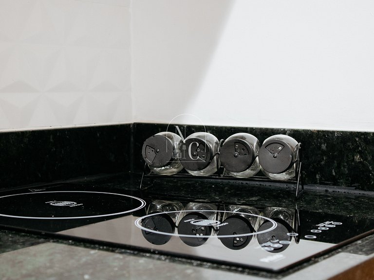 Studio moderno - Acad/Sauna / Metrô Carioca