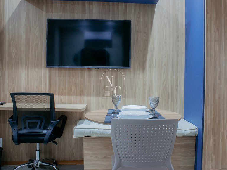 Studio moderno - Acad/Sauna / Metrô Carioca