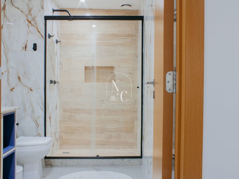 Studio moderno - Acad/Sauna / Metrô Carioca