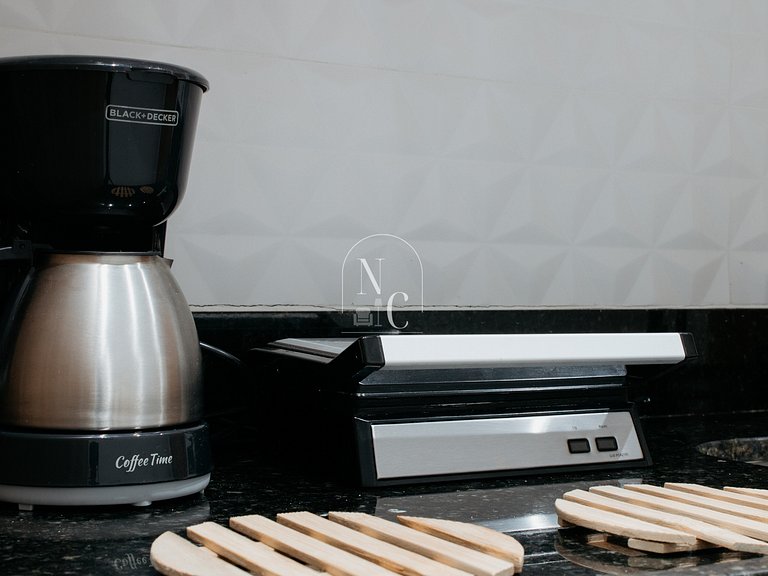 Studio moderno - Acad/Sauna / Metrô Carioca