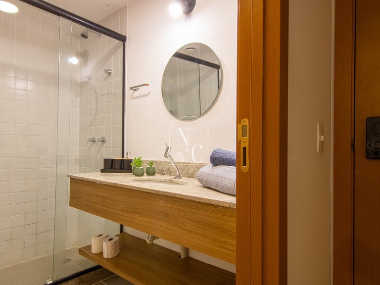 Amplio y confortable estudio en el centro de Río de Janeiro.