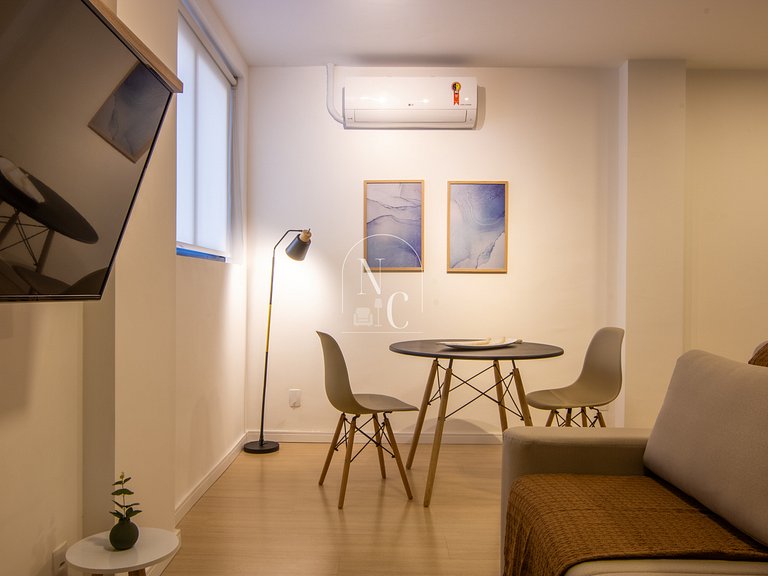 Amplio y confortable estudio en el centro de Río de Janeiro.
