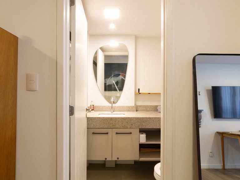 Cool studio with pool in downtown RJ